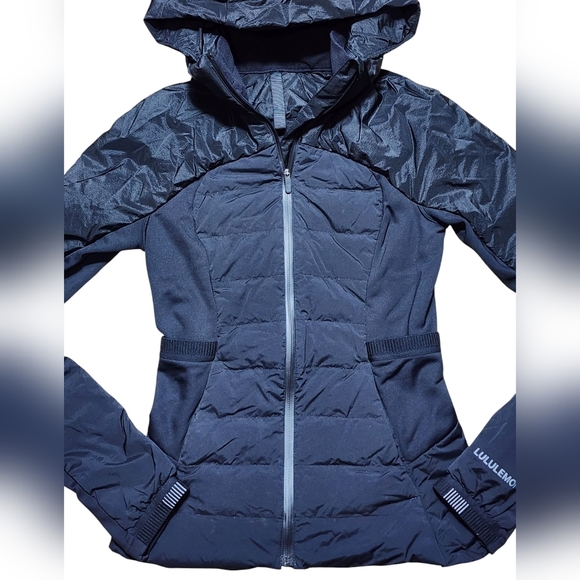 Lululemon Down For It All Womens Down Fill Size 2 Full Zip Jacket - Picture 3 of 14